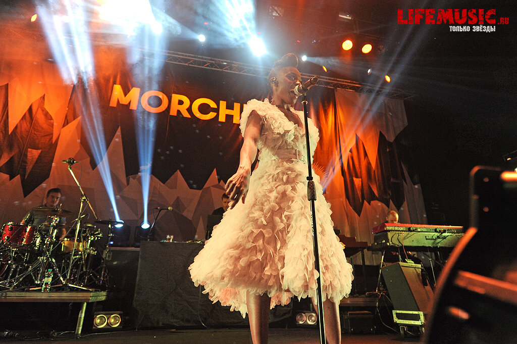 Фото 9. Концерт группы Morcheeba в Москве в 2014 году.