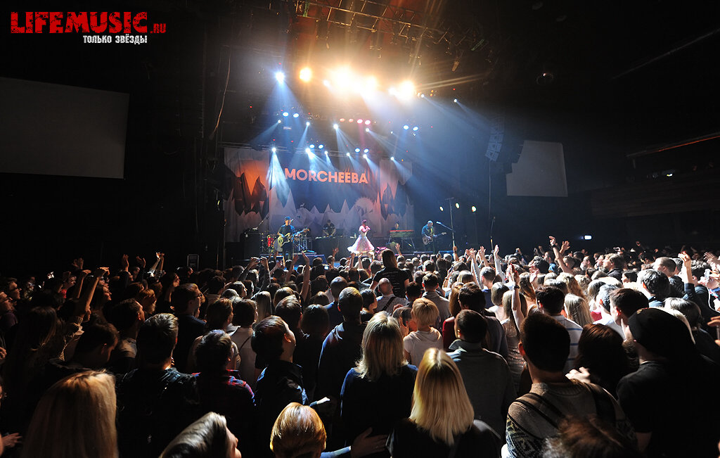 Фото 29. Концерт группы Morcheeba в Москве в 2014 году.