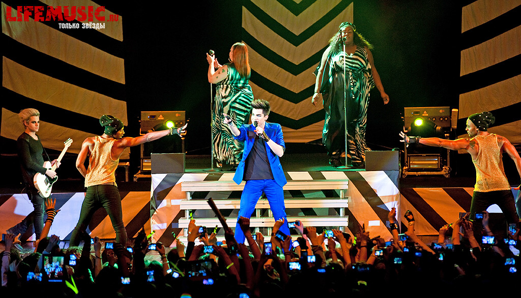  7.  Adam Lambert    2013 