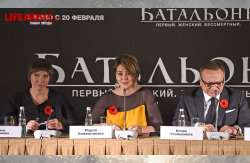 Пресс-конференция создателей фильма «Батальонъ»