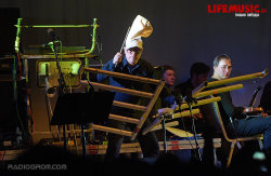Концерт Einstürzende Neubauten в Москве 2015 фото