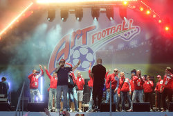 Открытие фестиваля «Арт-футбол 2016»